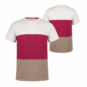 เสื้อยืดคอกลมแขนสั้นผ้าฝ้ายสำหรับผู้ชาย ไซส์ใหญ่ ระบายอากาศได้ดี พร้อมดีไซน์ปรับแต่งได้ ผ้า 300 กรัม บริการ OEM รับทำโลโก้ตามสั่ง - Product Image 4