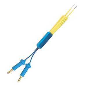 Pinzas bipolares manuales Ariston de 20 cm, tipo bayoneta, de acero inoxidable, juego de instrumentos, pinzas bipolares tipo bayoneta azules en venta - Product Image 5