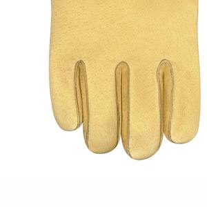 Gants de soudure en cuir personnalisés, résistants à la chaleur et aux flammes, gants de sécurité industriels robustes, étui de rangement portable, modèle LWG-0045 - Product Image 2