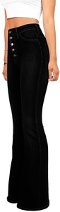 <b>Boot</b> Cut Cotton Jeans for Casual Everyday Outfits Modern Streetwear Sneakers <b>Boots</b> - Product Image 2