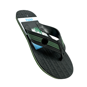 Chaussons en caoutchouc hawaïens pour hommes, confortables et décontractés, tongs durables pour l'extérieur, plage, piscine et vacances, en promotion - Product Image 3
