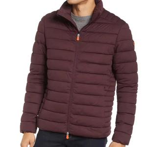 100% Nylon Hooded Puffer <b>Jacket</b> with <b>Patchwork</b> Design for Winter - Product Image 3