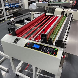 Automatic PET Protective Film Cutting Machine Smooth Feeding Precision Cutting System Film Roll To Sheet Cutting Machine