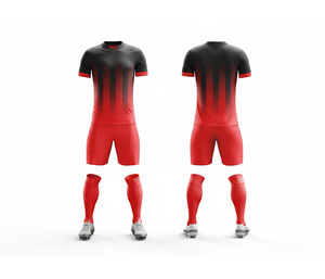 Conjunto de Camiseta y Pantalones Cortos de Fútbol Sublimados de Alta Calidad |   Tallas para Hombres, Mujeres y Jóvenes |   Ropa Deportiva Ligera de Secado Rápido para Entrenamiento - Product Image 2