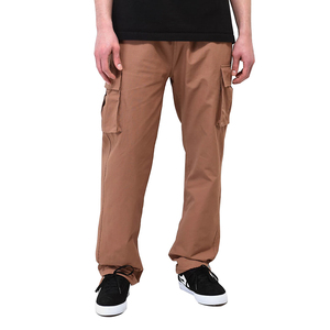 Pantalones Cargo para Hombre de Alta Calidad, Personalizados, 100% Algodón, Corte Ajustado, Material Personalizado, Color Sólido, Tejido de Punto, para Uso Casual - Product Image 1