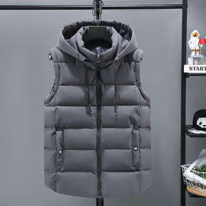 Gilet chauffant intelligent sans manches pour homme, imperméable, avec logo personnalisé, pour l'été, sans col, pour la chaleur et la recharge - Product Image 2