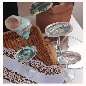 [Boutique Pick] Hand-made Seashell Cocktail <b>Glasses</b> <b>Aesthetic</b> Party Drinkware for Marine Theme Events - Product Image 5