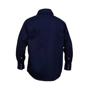 Wholesale <b>Men's</b> Western Fire Resistant FR Welding Clothing Work <b>Overalls</b> with Safety Workwear Features Fire Resistant Shirt - Product Image 6