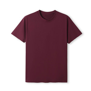 คอลเลกชันใหม่เสื้อยืดผู้ชายฤดูร้อนบางสีขาวสีดำสีทึบระบายอากาศได้ดีดูดซับเหงื่อเสื้อยืดเหมาะสำหรับฟิตเนสยิมและวิ่ง - Product Image 1