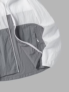 Men <b>Lightweight</b> Windbreaker <b>Jacket</b> Waterproof Windproof Outdoor Running <b>Jacket</b> OEM Outdoor Running Cycling Fitness - Product Image 3