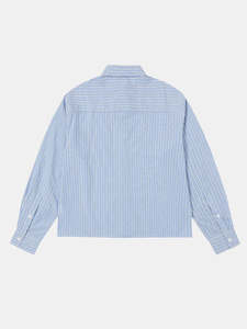 Custom Heavyweight Twill Anti-Wrinkle 100% Cotton Boxy Fit Oversized Cropped Rugby for <b>Shirts</b> <b>Men</b> High Quality - Product Image 4