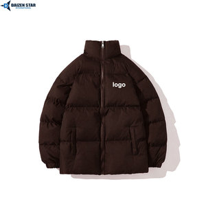 Insulated Eco-Friendly Waterproof Windproof Puffer Jacket Stand Anti-UV Protection Lightweight Warm 100% Polyester Streetwear - Product Image 5