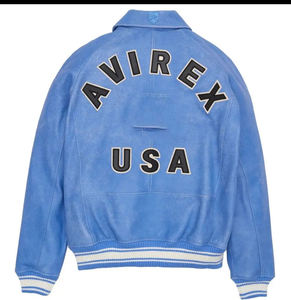 Chaquetas de Cuero Avirex Personalizadas con Logotipo Frontal, Estilo Moderno, para Hombre, Invierno, Color Sólido, Cierre de Cremallera, Ecológicas e Impermeables - Product Image 5