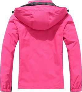 100% Polyester Printed Windbreaker <b>Jacket</b> for Women 2026 Fashion <b>Workout</b> Windproof Quick Dry Breathable V-neck Fleece Lining - Product Image 2