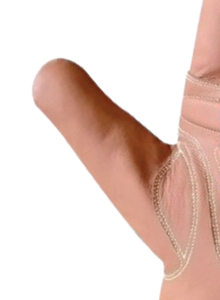 ถุงมือทำงานหนัง ยางกันลื่นที่ฝ่ามือ ปลายนิ้วเสริมความแข็งแรง สายรัดข้อมือยืดหยุ่น ป้องกันไฟฟ้าสถิตย์ ปราศจากน้ำยาง ถุงมือนิรภัย - Product Image 2