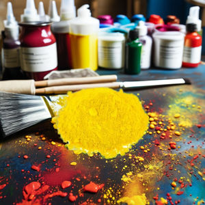 Acid Yellow 23 Textile <b>Dye</b> for <b>Wool</b> Silk Nylon Leather and Paper Applications Offering Bright Yellow Shade with High Color - Product Image 1