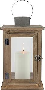 Lanterne rustique porte-bougie en métal, style pagode, lampe de table pour la décoration de la maison, des fêtes et des mariages - Product Image 5