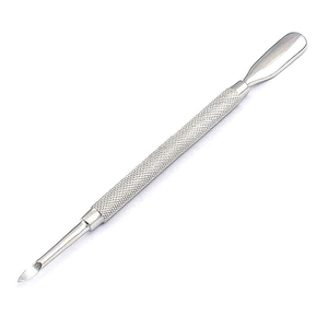 Empujador de cutículas de alta calidad para el cuidado de las uñas, con mango antideslizante y bordes refinados para manicura y pedicura detalladas. - Product Image 5