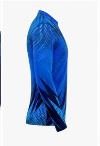 Camiseta de Manga Larga para Hombre, Protección UV, Color Azul Degradado, Camiseta Deportiva de Manga Larga para Natación - Product Image 6