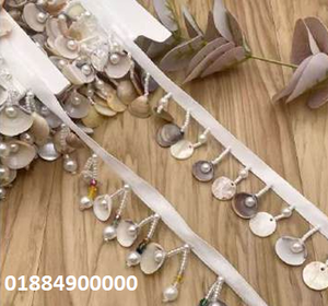 Ruban décoratif de luxe en strass et cristaux pour vêtements, robes, accessoires de couture de mariée - Vente en gros - Product Image 1