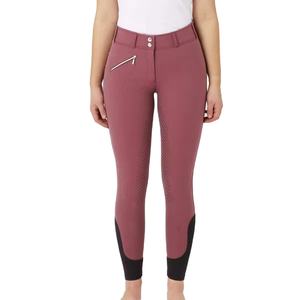 Women's Outdoor Horse Riding Breeches Tight <b>Equestrian</b> Pants Full Seat Silicone Factory Hot Sale - Product Image 4