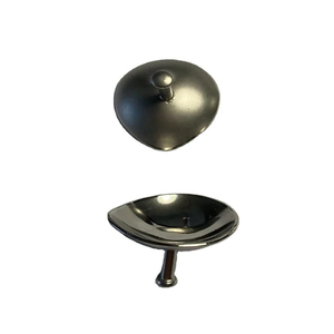 Nouvel ensemble de 3 paires de protections oculaires manuelles en acier inoxydable pour la cornée, protection laser, 3 tailles (petite, grande, extra-large), revêtement spécial, certifié CE - Product Image 1
