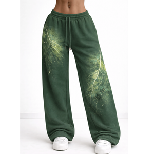 Pantalones deportivos para mujer, cintura elástica, tela suave y elástica, ideales para entrenamientos, uso casual y comodidad diaria. - Product Image 3