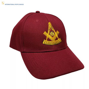 Service OEM, vente en gros de casquettes de baseball maçonniques, 100% coton, unisexe, réglables, design classique, confortables à porter - Product Image 3