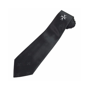 Corbata de Seda Masónica Formal de Nuevo Diseño con Logotipo Personalizado, Ecológica, Transpirable, Antipilling, Servicio OEM, Personalizada para Hombre - Product Image 3