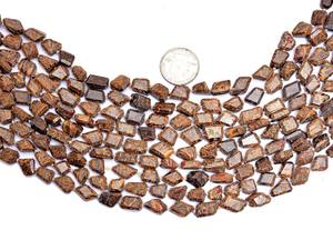 Cuentas facetadas de jaspe AAA+ de 11mm-13mm, pepitas naturales de jaspe amarillo raro, piedra semipreciosa, cuentas pulidas de corte escalonado para joyería - Product Image 4