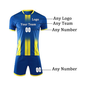 Uniforme de Fútbol - Nombre del Equipo Personalizado, 100% Poliéster, Secado Rápido y Transpirable, Kits Unisex para Adultos - Product Image 5