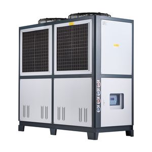 Refrigeratore d'Acqua Industriale Raffreddato ad Aria da 25 HP, Capacità di Raffreddamento 60.480 Kcal/h, Doppio Compressore, Serbatoio Grande da 53 Galloni, Nuovi Componenti della Pompa - Product Image 1