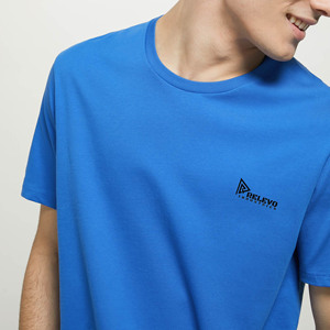 T-shirt Homme Coupe Boxy 100% Coton Uni 220g Haute Qualité Col Rond Oversize Vierge - Product Image 5