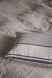Square Checkered <b>Cushion</b> <b>Cover</b> <b>Linen</b> Ruffle Vintage Style Envelop Closure Home Decor Pillow Case - Product Image 4