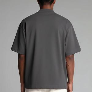 เสื้อยืดแฟชั่นใหม่ทรงหลวมไหล่ตก ผ้าฝ้าย 100% ทนทาน ระบายอากาศดี เป็นมิตรกับสิ่งแวดล้อม ทรงปกติ น้ำหนักเบา ขายดี - Product Image 2