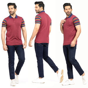 Manufacturer Designed Polo Shirt Latest Design Cotton Men T Shirts Pakistan Made Comfortable Fabric Men's Polo Shirt - Product Image 6