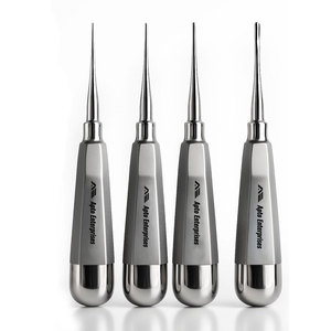 ชุดเครื่องมือถอนฟันแบบแมนนวล 4 ชิ้น ทำจากสแตนเลสสตีล ขนาด 1.5 มม. 2.5 มม. 3.5 มม. 4.5 มม. สำหรับใช้ในโรงพยาบาล - Product Image 3