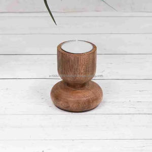 Wholesale Custom Solid Wood Candle <b>Holder</b> Set of 3 Natural Mango Wood <b>Tealight</b> <b>Holder</b> For Home & Garden Decorative Candle <b>Holder</b> - Product Image 6
