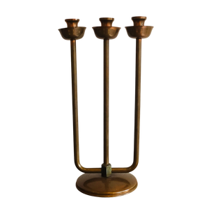 Handcrafted Aluminum Nickel Eco-Friendly Pillar <b>Candle</b> Stand for Hotel Wedding Christmas Decor Geometric Tabletop <b>Floor</b> <b>Holder</b> - Product Image 6