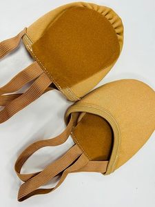 Chaussures de gymnastique rythmique Baifa Danzo en toile extensible, unisexes, demi-semelles, pour la danse contemporaine, avec doublure en coton - Product Image 5