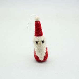 Ornement de barbe de Père Noël en feutre nordique, rustique, charme scandinave, hiver, joyeux Noël, Kriti Craft, en tissu PP/non-tissé, unisexe, 3+ - Product Image 4