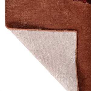 Tapis en soie tufté à la main à motif floral, bleu/beige, forme rectangulaire, conçu avec des couleurs naturelles, best-seller - Product Image 4