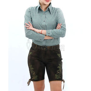 Shorts Tradicionales Alemanes de Lederhosen para Mujer, para la Celebración del Festival de la Cerveza - Product Image 6