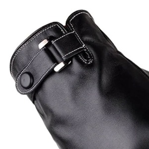 Breathable Eco-Friendly Winter Warm Outdoor Use Leather <b>Gloves</b> Touch Screen Premium Quality - Product Image 2
