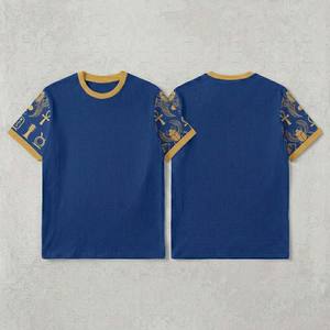 T-shirt simple pour homme, manches courtes, coton biologique, tee-shirt basique durable, vêtements minimalistes, t-shirts pour homme - Product Image 6