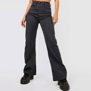 Pantalones Casuales de Alta Calidad para Mujer, Color Sólido, Pantalones Vaqueros para Mujer a Precio Económico, Más Vendidos - Product Image 5