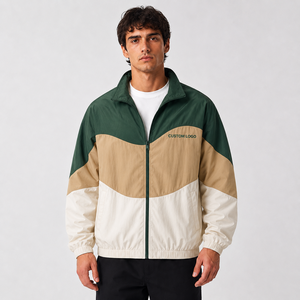 Premium Mens <b>Windbreaker</b> Jacket Winter Allseason Training Travel <b>Camping</b> Commuter Urban Modern Classic Oversized Regular Slimfit - Product Image 5