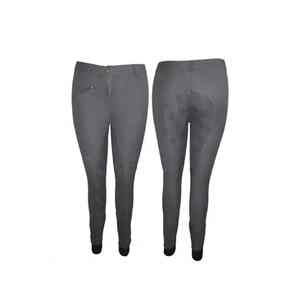 Pantalones ecuestres resistentes a la abrasión para entrenamiento profesional y trabajo en el rancho, pantalones de equitación. - Product Image 2