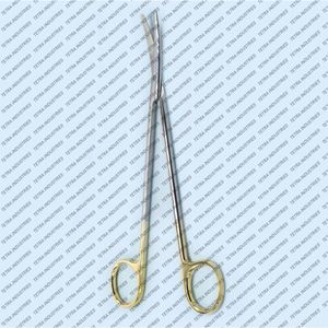 กรรไกรตัดเย็บแบบโค้งสำหรับคนถนัดซ้าย ยี่ห้อ TC Metzenbaum ขนาด 7 นิ้ว สำหรับผ่าตัด ปลายทู่ ผลิตจากสแตนเลสอย่างดี ได้รับการรับรองมาตรฐาน CE - Product Image 6