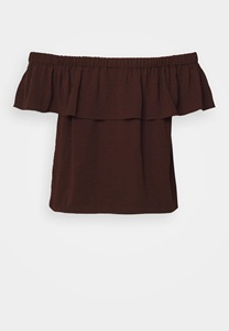 Crop top premium pour femme, épaules dénudées, manches longues, style décontracté, coupe ample, matière respirante. - Product Image 3